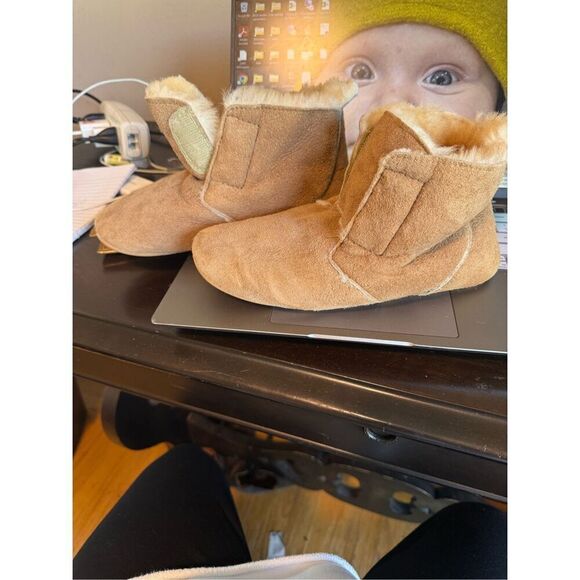 FootSmart Sheepskin Sz 6 women's Leather Shearling  NEW NO TAGS - Picture 5 of 5